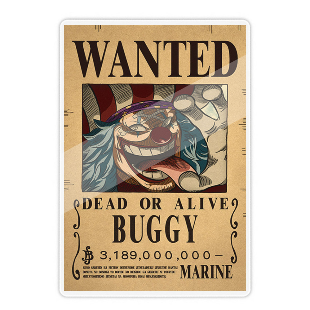 Wanted Buggy - One Piece