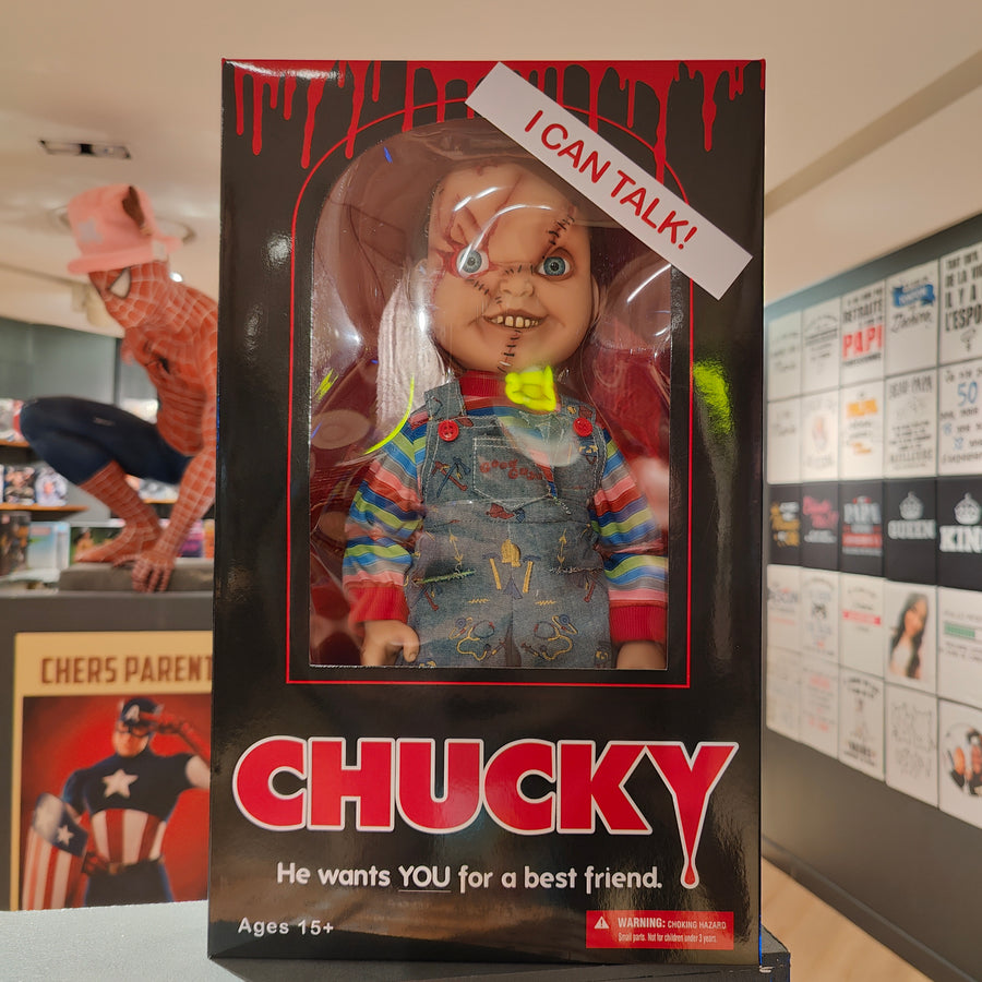 Chucky - Figurine Sonore Scar Chucky