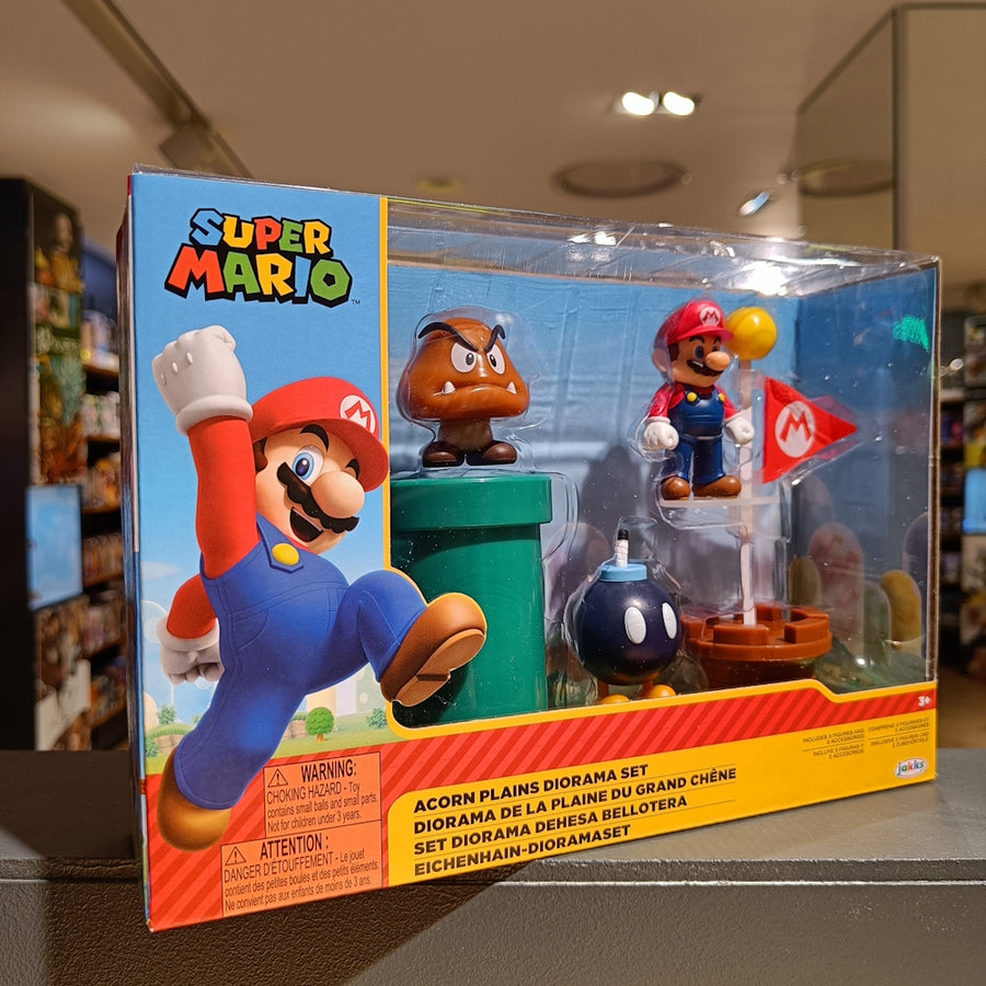 Diorama Plaine du Chêne Mario - World of Nintendo