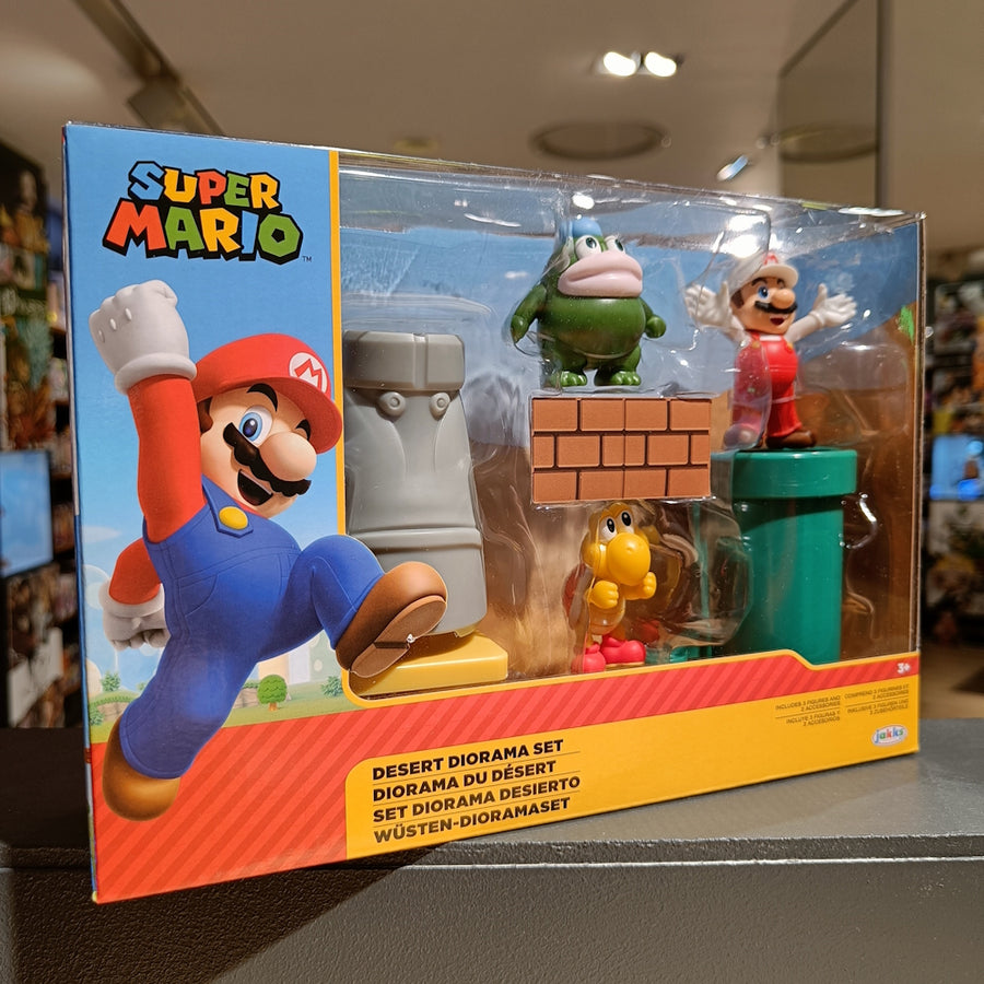 Diorama Désert Mario - World of Nintendo