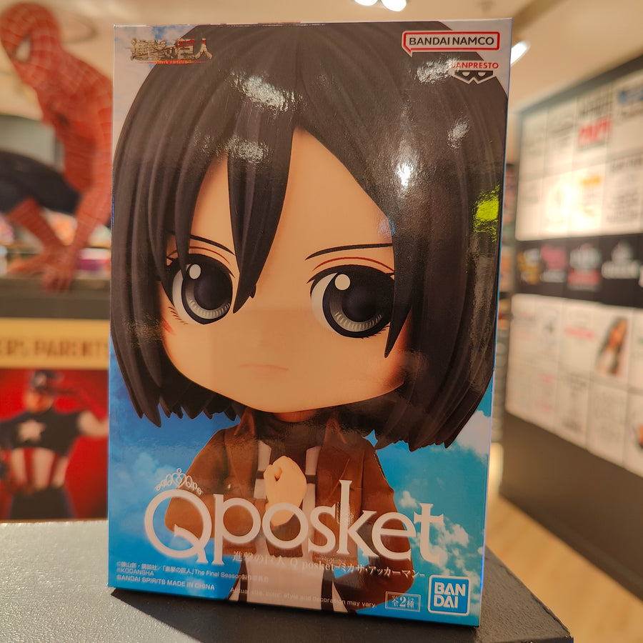 Attack on Titan QPosket - Mikasa Ackerman