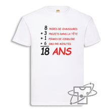 Charger l&#39;image dans la galerie, 18 ans (T-Shirt Unisex)
