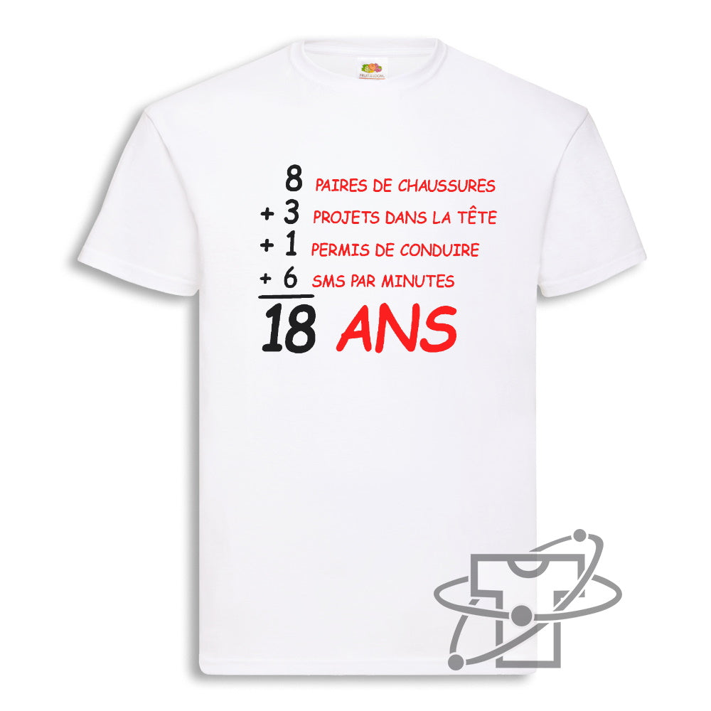 18 ans (T-Shirt Unisex)