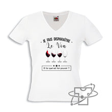 Charger l&#39;image dans la galerie, Pouvoir du Vin (T-Shirt Femme)
