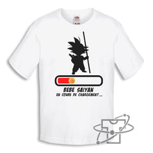 Charger l&#39;image dans la galerie, Bébé Saiyan (T-Shirt Enfant)
