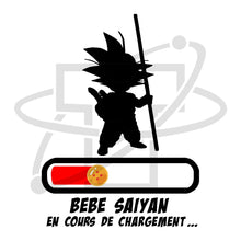 Charger l&#39;image dans la galerie, Bébé Saiyan (T-Shirt Homme)
