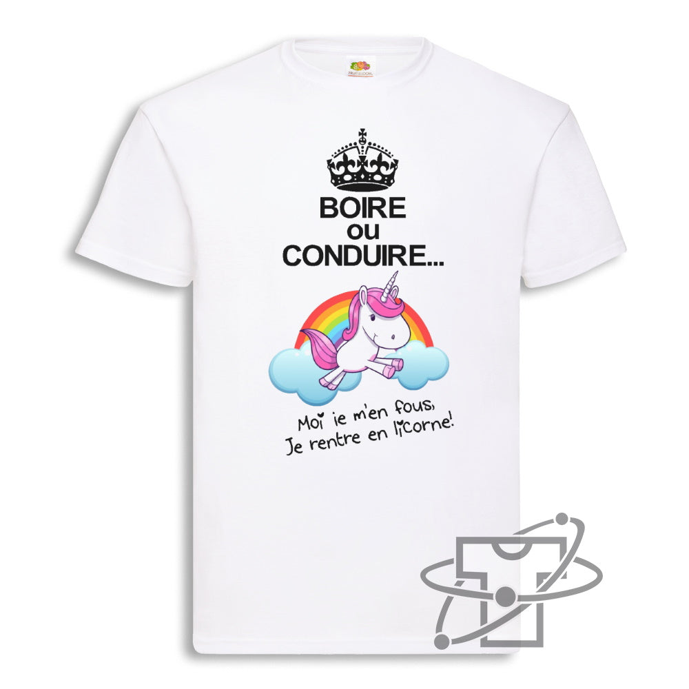 Boire ou conduire (T-Shirt Homme)