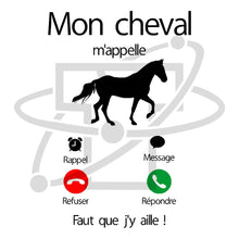 Charger l&#39;image dans la galerie, Mon cheval (T-Shirt Femme)
