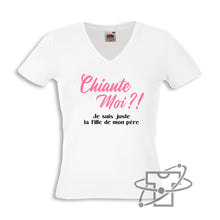 Charger l&#39;image dans la galerie, Chiante moi? (T-Shirt Femme)
