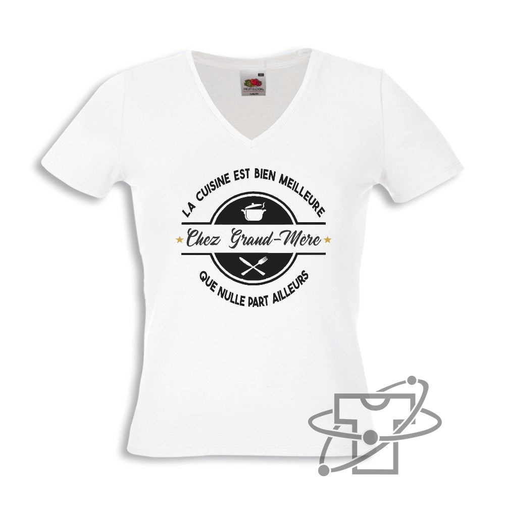 Cuisine chez mamie (T-Shirt Femme)