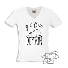 Charger l&#39;image dans la galerie, Demain (T-Shirt Femme)
