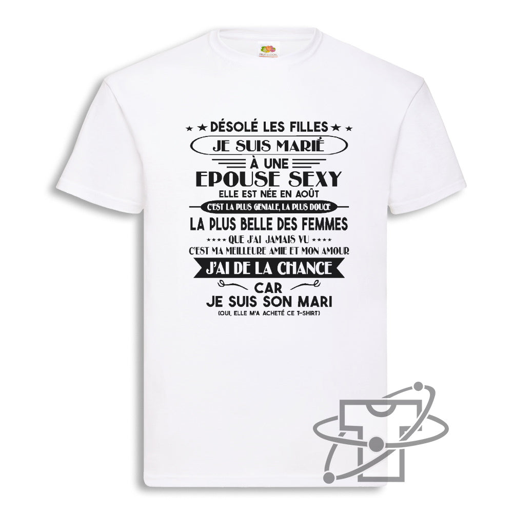 Je suis marié (T-Shirt Homme)