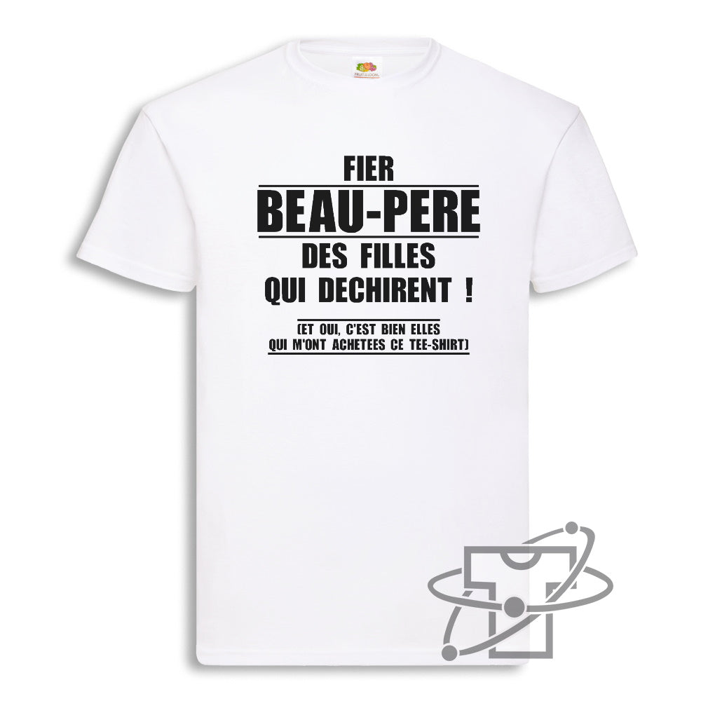 Fier beau-père (T-Shirt Homme)