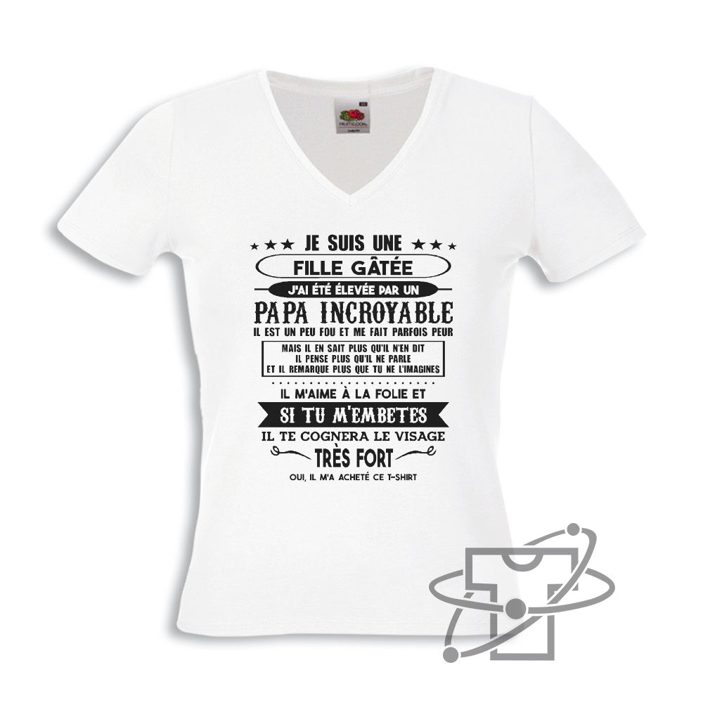 Fille gâtée (T-Shirt Femme)