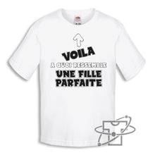 Charger l&#39;image dans la galerie, Fille parfaite (T-Shirt Enfant)
