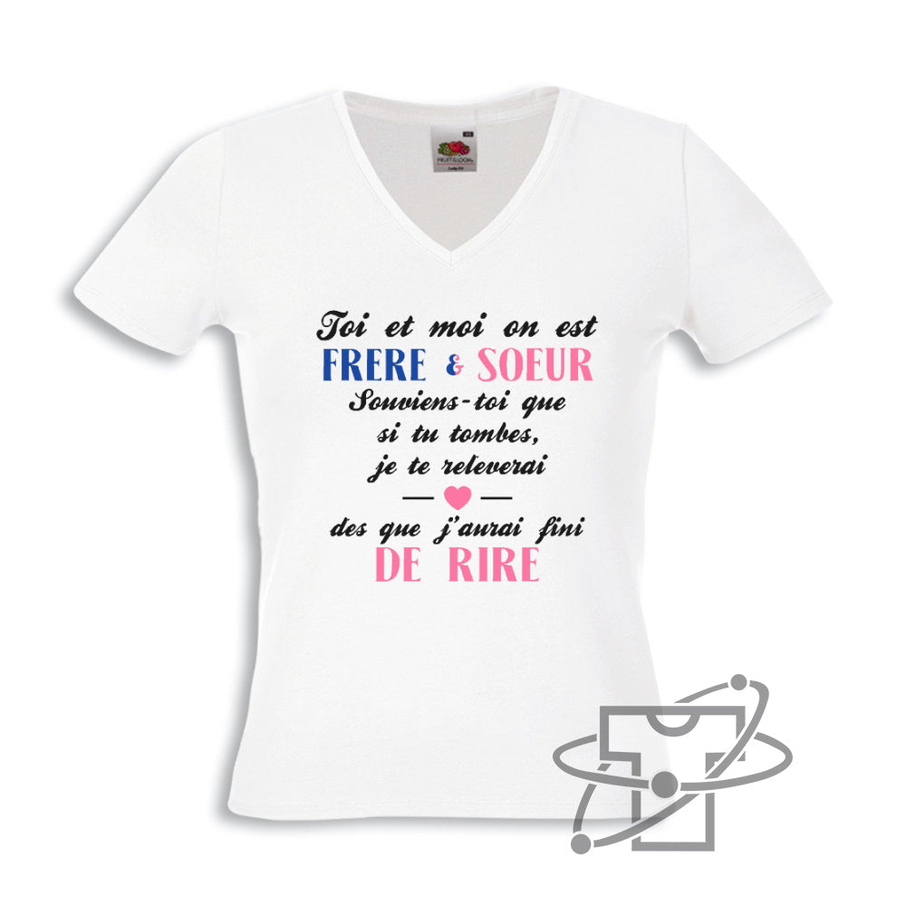 Frère & Soeur (T-Shirt Femme)