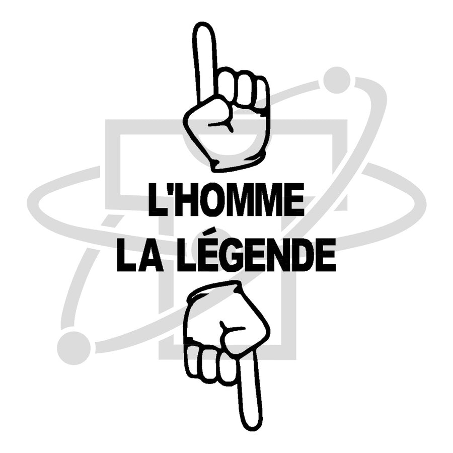 L'homme et la légende (T-Shirt Homme)