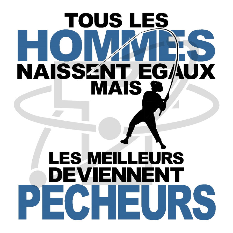 Hommes pêcheurs (T-Shirt Homme)