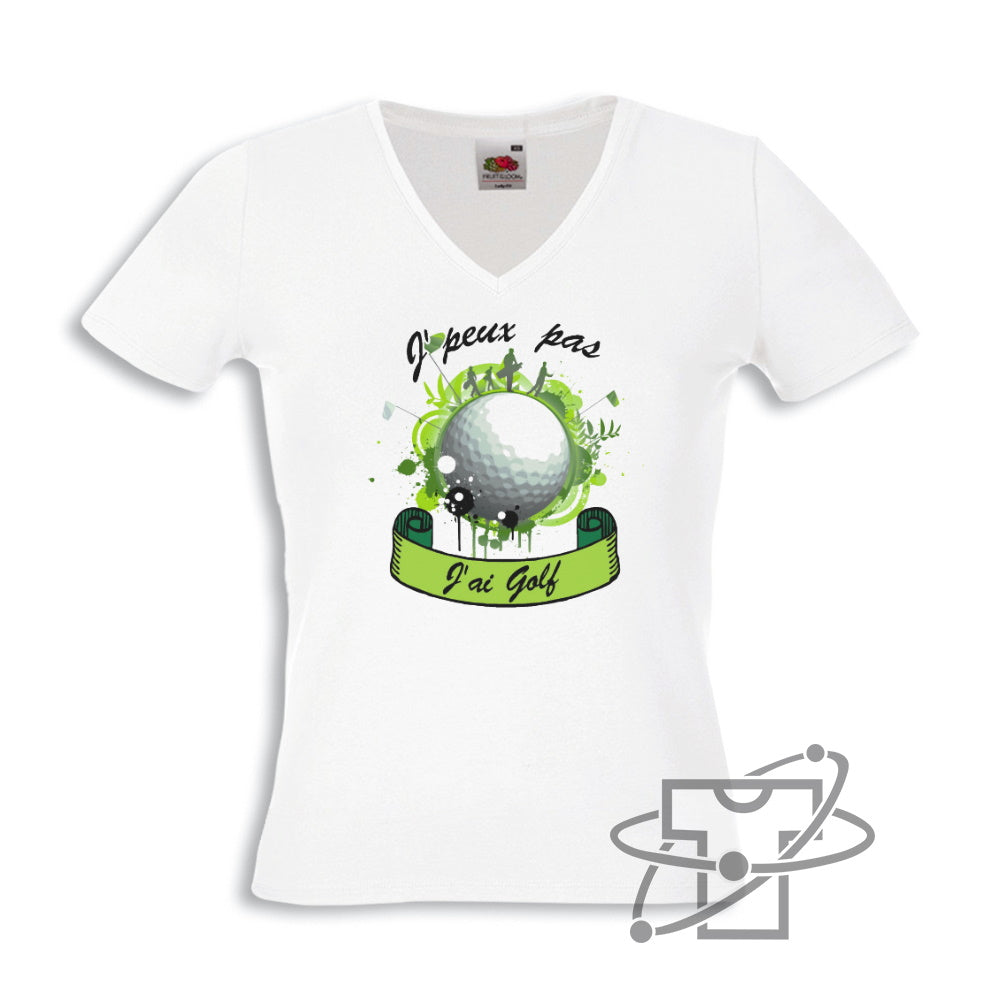 J'ai golf (T-Shirt Femme)