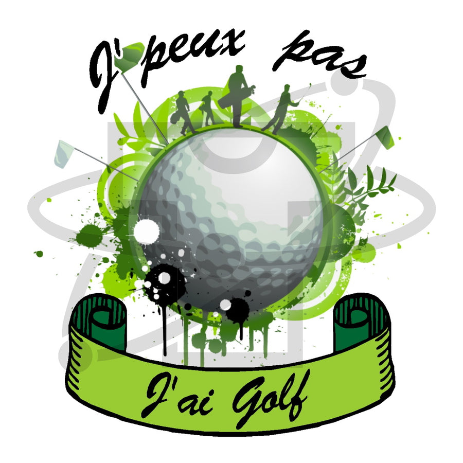 J'ai golf (T-Shirt Homme)