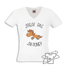 Charger l&#39;image dans la galerie, J&#39;ai poney (T-Shirt Femme)
