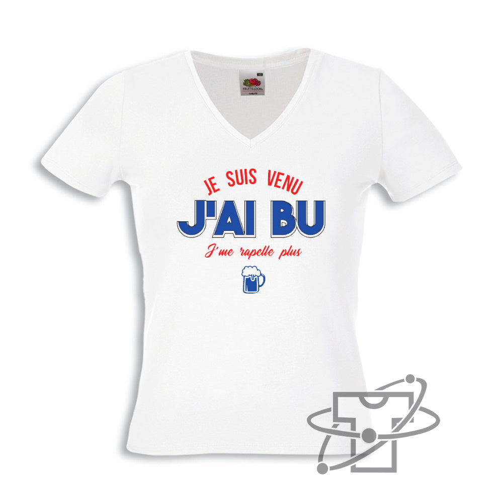 J'ai bu (T-Shirt Femme)