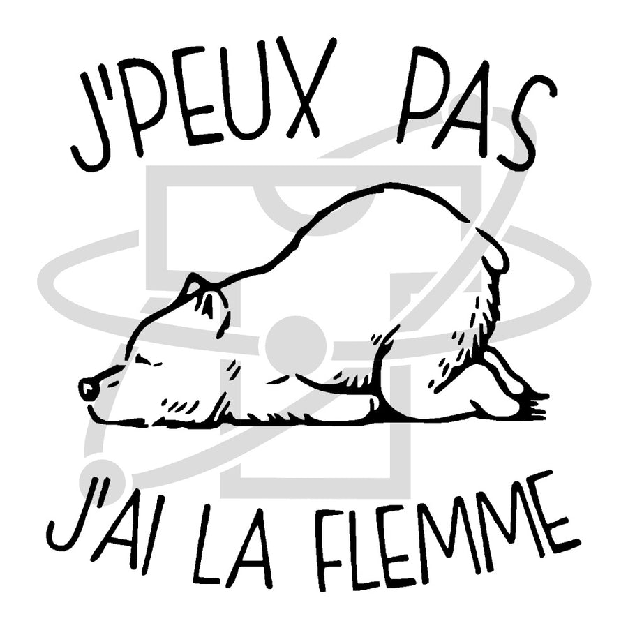 J'ai la flemme (T-Shirt Homme)