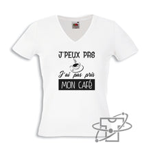 Charger l&#39;image dans la galerie, Mon café (T-Shirt Femme)
