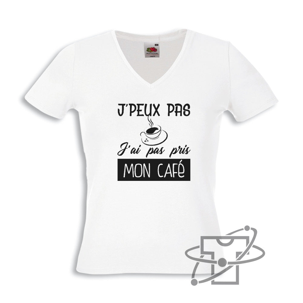 Mon café (T-Shirt Femme)