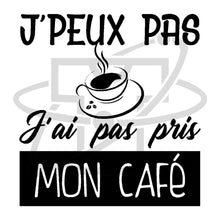 Charger l&#39;image dans la galerie, Mon café (T-Shirt Femme)
