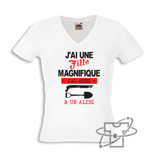 Charger l&#39;image dans la galerie, J&#39;ai une fille (T-Shirt Femme)
