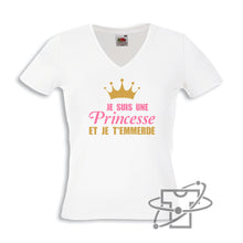 Charger l&#39;image dans la galerie, Je suis une Princesse (T-Shirt Femme)
