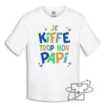 Charger l&#39;image dans la galerie, Kiffe papi (T-Shirt Enfant)
