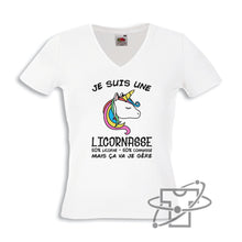 Charger l&#39;image dans la galerie, Licornasse (T-Shirt Femme)
