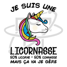 Charger l&#39;image dans la galerie, Licornasse (T-Shirt Femme)
