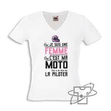 Charger l&#39;image dans la galerie, Ma moto (T-Shirt Femme)
