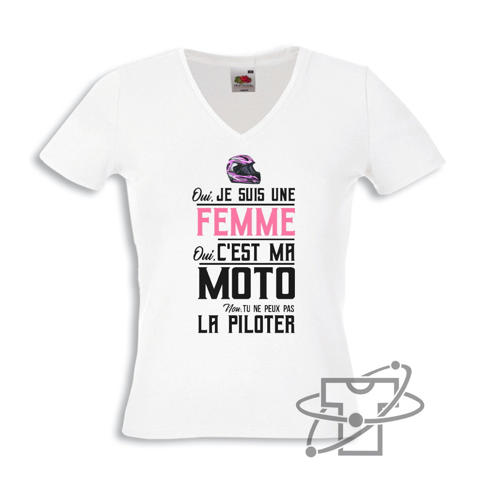 Ma moto (T-Shirt Femme)