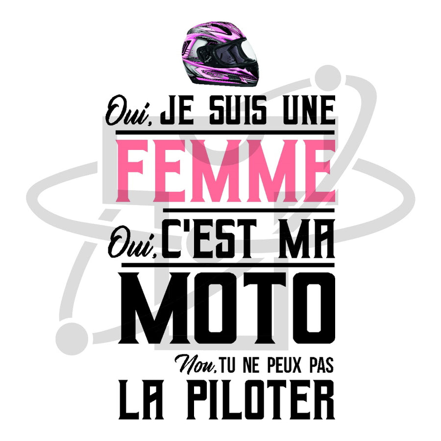 Ma moto (T-Shirt Femme)