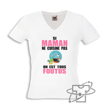 Charger l&#39;image dans la galerie, Maman cuisine (T-Shirt Femme)
