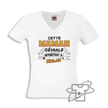 Charger l&#39;image dans la galerie, Maman géniale (T-Shirt Femme)
