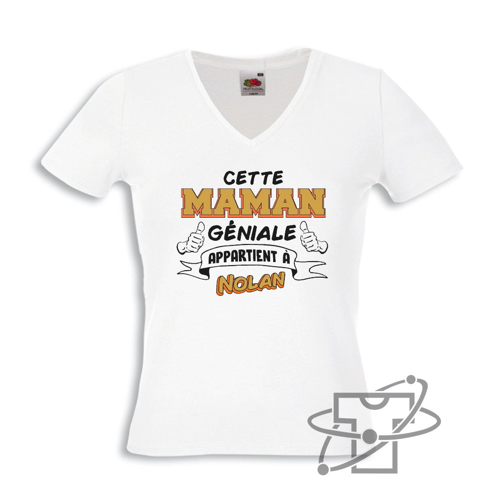 Maman géniale (T-Shirt Femme)