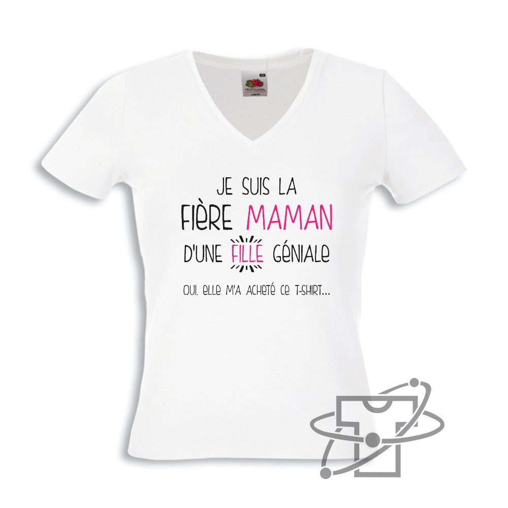 Maman fière (T-Shirt Femme)