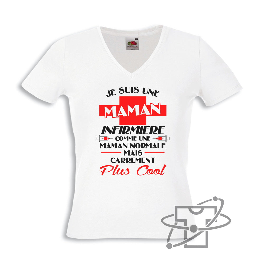 Maman infirmière (T-Shirt Femme)