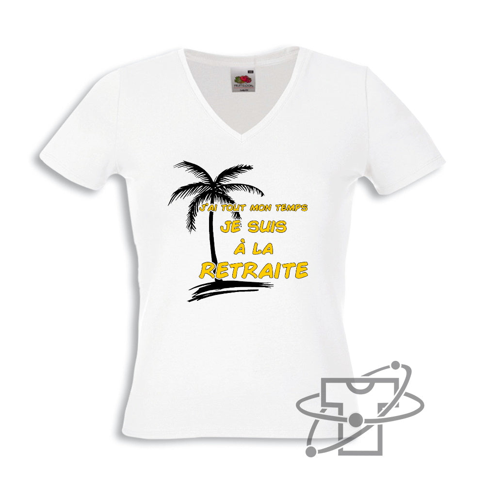 Mamie retraite (T-Shirt Femme)