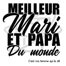 Charger l&#39;image dans la galerie, Mari et Papa (T-Shirt Homme)
