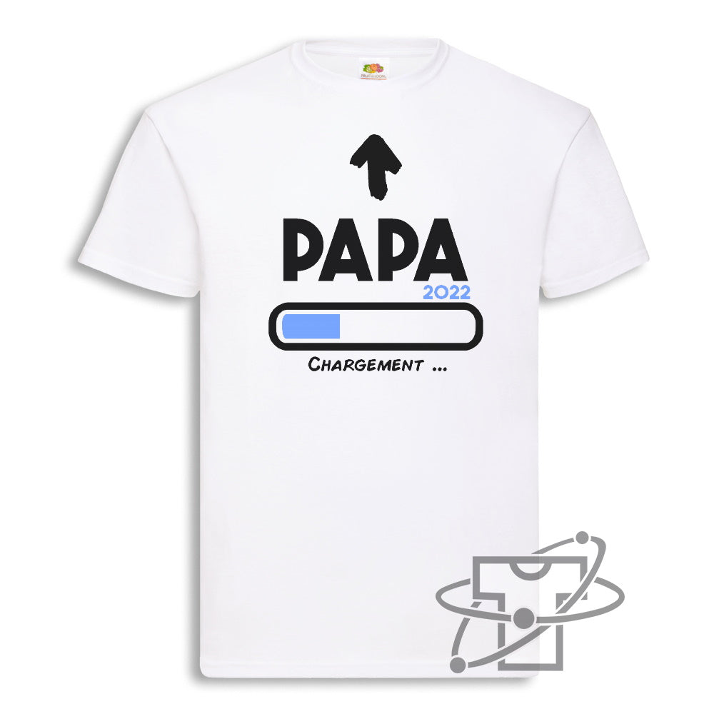 Papa chargement (T-Shirt Homme)