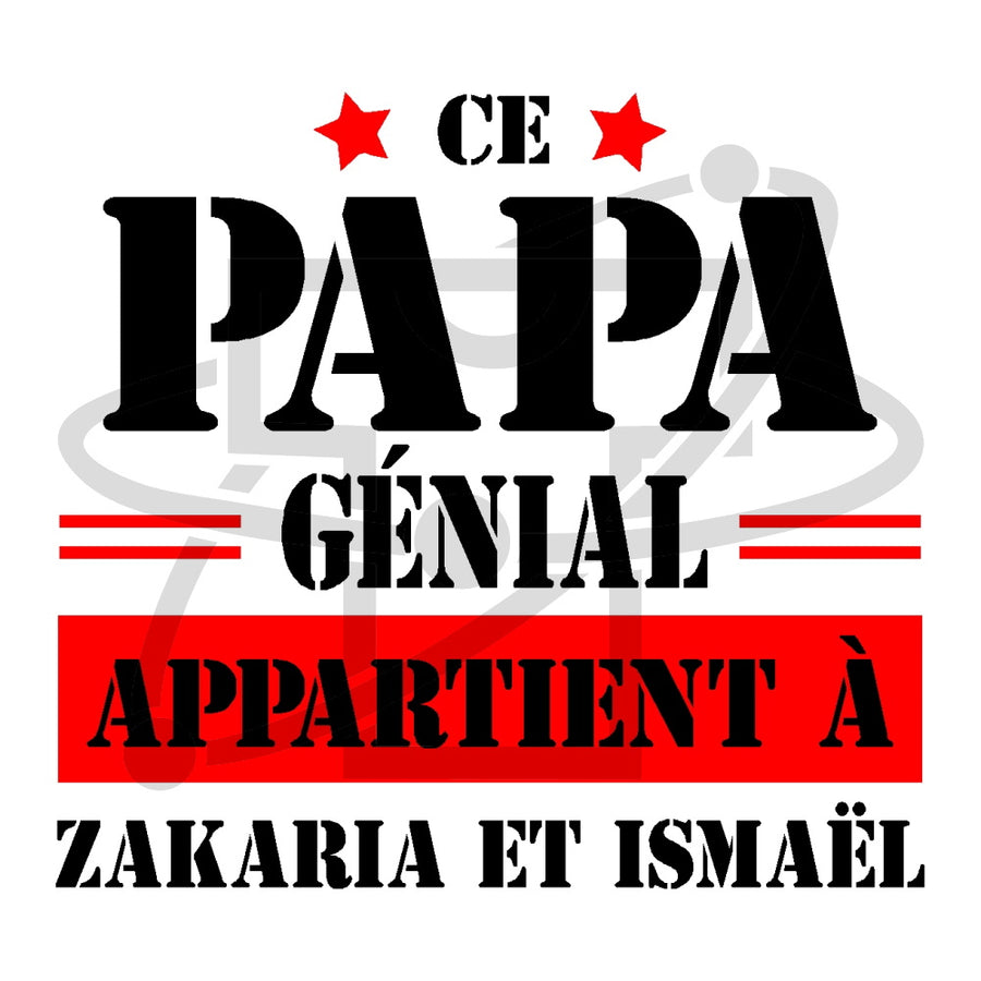 Papa génial 2 (T-Shirt Homme)