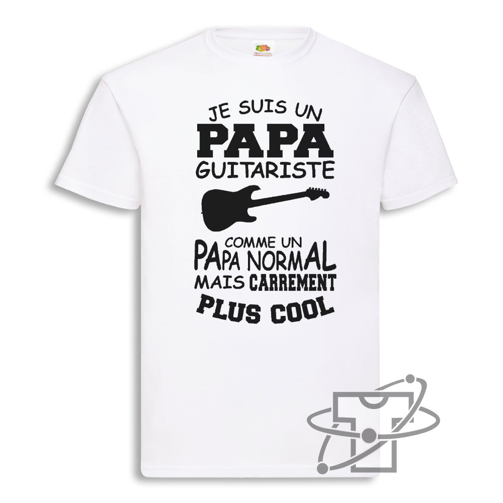 Papa guitariste (T-Shirt Homme)