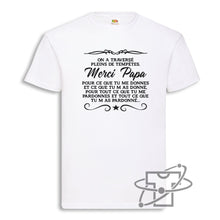 Charger l&#39;image dans la galerie, Merci Papa (T-Shirt Homme)
