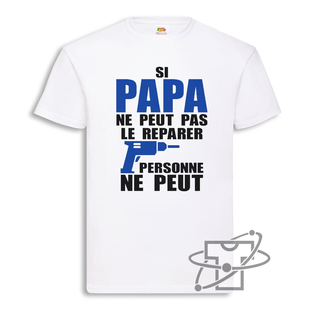 Papa réparer (T-Shirt Homme)